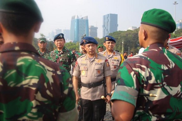 30.000 Personil TNI - POLRI Disiapkan untuk Pengamanan Pelantikan Presiden dan Wapres 